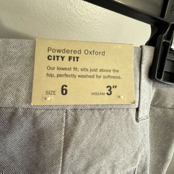 J.Crew Blue/Gray City Fit Chino Shorts - Picture 6 of 9